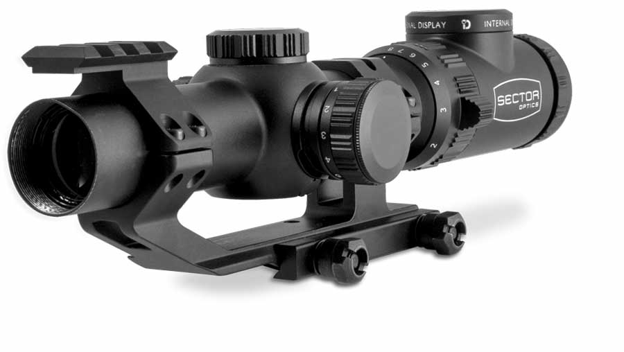 Sector Optics G1 riflescope is the first product with the unique Internal Display technology.