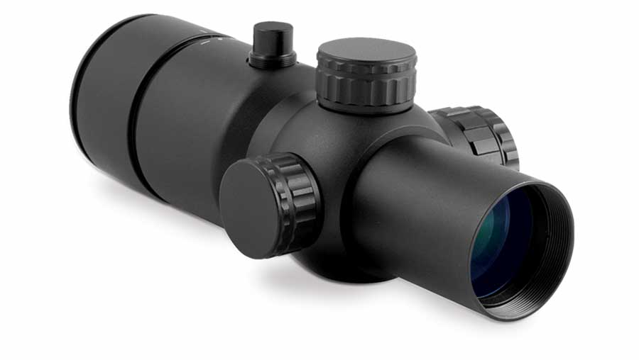 On the Sector Optics G5, the Internal Display (ID) does not interfere with any standard function of this 5 x 30 riflescope.